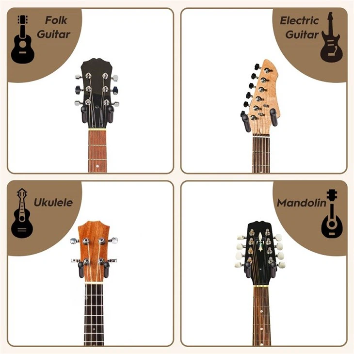 Wooden Guitar Wall Hanger